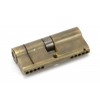 35/35 5pin Euro Cylinder KA - Aged Brass 