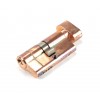 30/30 5pin Euro Cylinder/Thumbturn - Polished Bronze