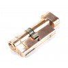 35/35 5pin Euro Cylinder/Thumbturn - Polished Bronze