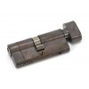 35/35 5pin Euro Cylinder/Thumbturn KA - Aged Bronze 