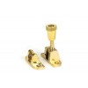 Brompton Brighton Fastener (Radiused) - Polished Brass