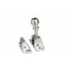 Prestbury Brighton Fastener (Radiused) - Satin Chrome