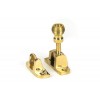 Beehive Brighton Fastener (Radiused) - Polished Brass