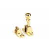 Mushroom Brighton Fastener (Radiused) - Polished Brass