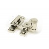 Narrow Brompton Quadrant Fastener - Polished Nickel