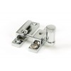 Narrow Brompton Quadrant Fastener - Polished Chrome