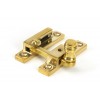 Narrow Prestbury Quadrant Fastener - Polished Brass