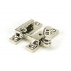 Narrow Prestbury Quadrant Fastener - Polished Nickel