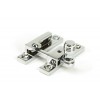 Narrow Prestbury Quadrant Fastener - Polished Chrome