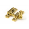 Narrow Beehive Quadrant Fastener - Polished Brass