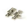 Narrow Beehive Quadrant Fastener - Polished Nickel