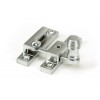 Narrow Beehive Quadrant Fastener - Satin Chrome