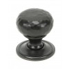 Aged Bronze Hammered Mushroom Cabinet Knob 32mm