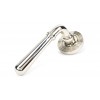 Newbury Lever on Rose Set (Beehive) - Polished Nickel