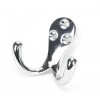 Polished Chrome Celtic Double Robe Hook