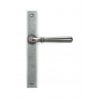 Newbury Slimline Lever Espag. Latch Set - Pewter