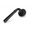 Newbury Lever on Rose Set (Beehive) - Matt Black