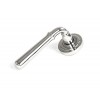 Newbury Lever on Rose Set (Art Deco) Unsprung - Polished SS (316)