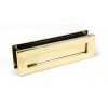 Traditional Letterbox - Polished Brass