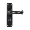 Lever Bathroom Set - Black