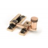 Narrow Brompton Quadrant Fastener - Polished Bronze