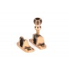 Beehive Brighton Fastener (Radiused) - Polished Bronze