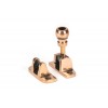 Mushroom Brighton Fastener (Radiused) - Polished Bronze