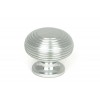 40mm Beehive Cabinet Knob - Satin Chrome