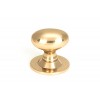 40mm Oval Cabinet Knob - Polished Bronze