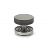 Brompton Centre Door Knob (Beehive) - Pewter