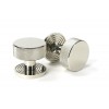 Brompton Mortice/Rim Knob Set (Beehive) - Polished Nickel