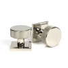 Brompton Mortice/Rim Knob Set (Square) - Polished Nickel