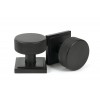 Brompton Mortice/Rim Knob Set (Square) - Aged Bronze