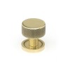 25mm Brompton Cabinet Knob (Plain) - Aged Brass