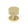 25mm Brompton Cabinet Knob (Plain) - Polished Brass