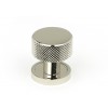 25mm Brompton Cabinet Knob (Plain) - Polished Nickel