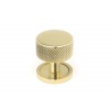 32mm Brompton Cabinet Knob (Plain) - Polished Brass