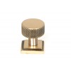 25mm Brompton Cabinet Knob (Square) - Polished Bronze