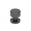 25mm Brompton Cabinet Knob (Plain) - Matt Black