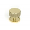 38mm Brompton Cabinet Knob (Plain) - Polished Brass