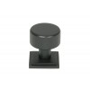 25mm Brompton Cabinet Knob (Square) - Matt Black