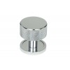 32mm Brompton Cabinet Knob (Plain) - Polished Chrome