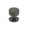 32mm Brompton Cabinet Knob (Plain) - Aged Bronze