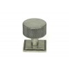 32mm Brompton Cabinet Knob (Square) - Pewter