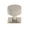 32mm Brompton Cabinet Knob (Square) - Satin SS (304)