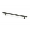 Large Half Brompton Pull Handle - Aged Bronze