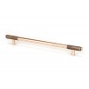 Large Half Brompton Pull Handle - Polished Bronze