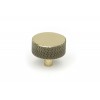 38mm Brompton Cabinet Knob (No rose) - Aged Brass