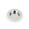 60mm Plain Round Pull - Polished Chrome