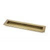 250mm Art Deco Rectangular Pull - Aged Brass